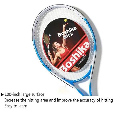 Racchetta Da Tennis Adulti Borsa Trasporto Rete Da Badminton Giochi All'Aperto - 2