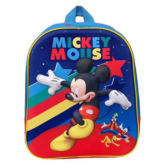 Zainetto Scuola Mickey Mouse 3D 32 Cm Zaino Asilo Topolino Elementari  Bambini - TrAdE Shop Traesio - Cartoleria e scuola | IBS