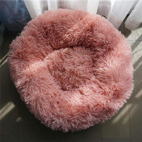 Cuccia In Velluto Peluche Lavabile Super Morbida Per Cani Gatti Animali Da 50 Cm - 2