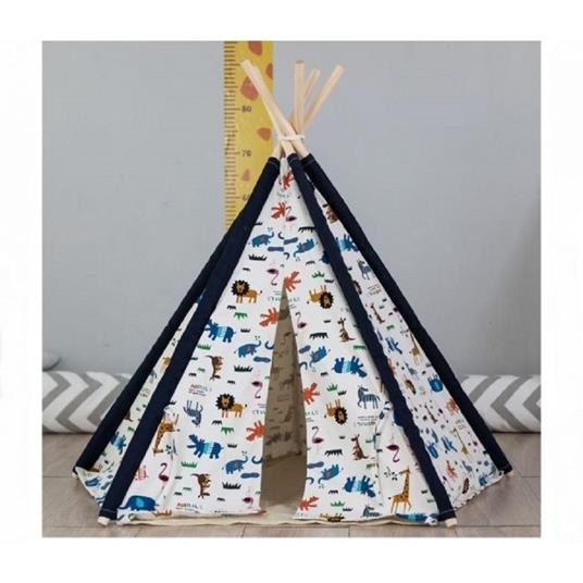 Tenda Per Animali Domestici Cani Gatti Lavabile Cuccia In Tela Cotone  50X50X70Cm - TrAdE Shop Traesio - Idee regalo | IBS