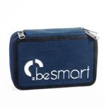 Astuccio Portapastelli Triplo York Blu Navy Be Smart Portapenne Accessori Scuola