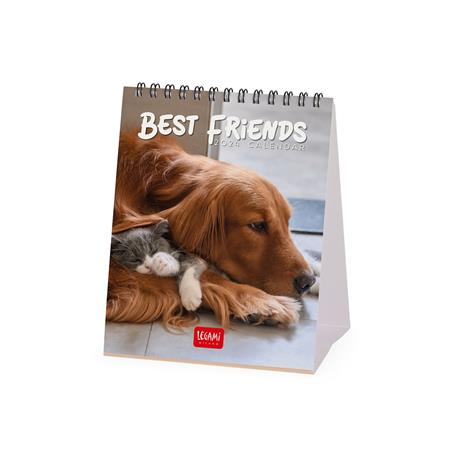 Calendario 2024, da tavolo, 12 x 14, 5 cm BEST FRIENDS