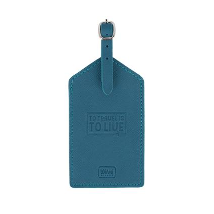 Etichetta per bagagli. Luggage Tag - Petrol