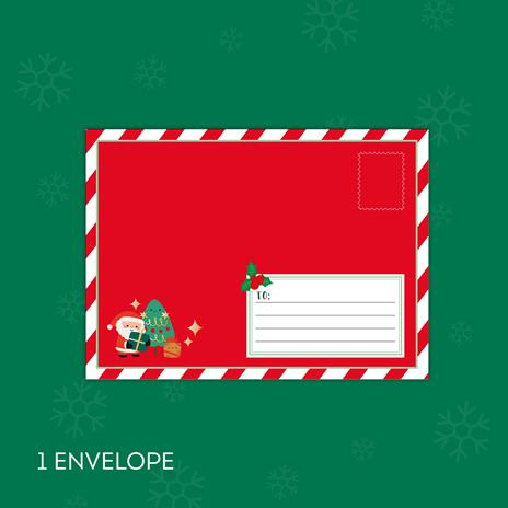 Kit per la lettera di Babbo Natale Legami - 8