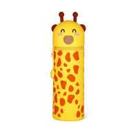 Cartoleria Astuccio In Silicone 2-In-1 - Kawaii - Giraffa Legami