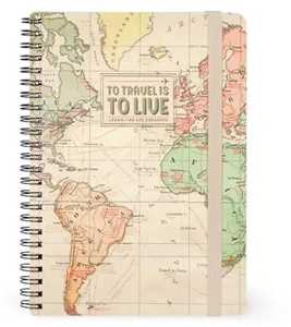 Cartoleria Spiral Notebook - Large - Travel Legami