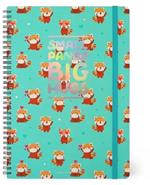 Spiral Notebook - Maxi - Red Panda