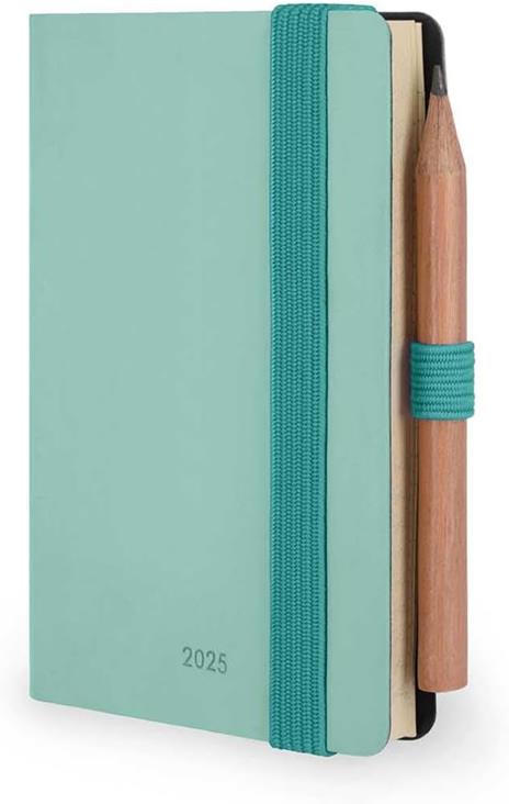 Agenda bigiornaliera Mini Legami 12 Mesi - 2025  - Mini 2-Day Diary - Milk & Mint - 4