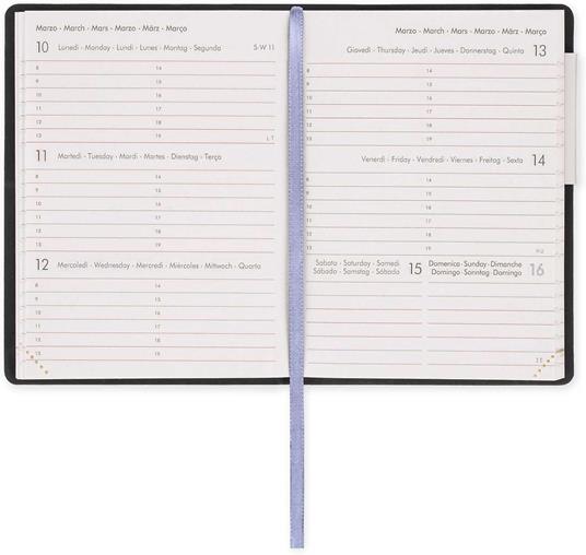 Agenda settimanale Mini Legami 12 Mesi - 2025  - Mini Weekly Diary - Moonglow - 2