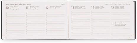 Agenda settimanale Legami 12 Mesi - 2025 - Small Weekly Horizontal - Apricot Crush - 2