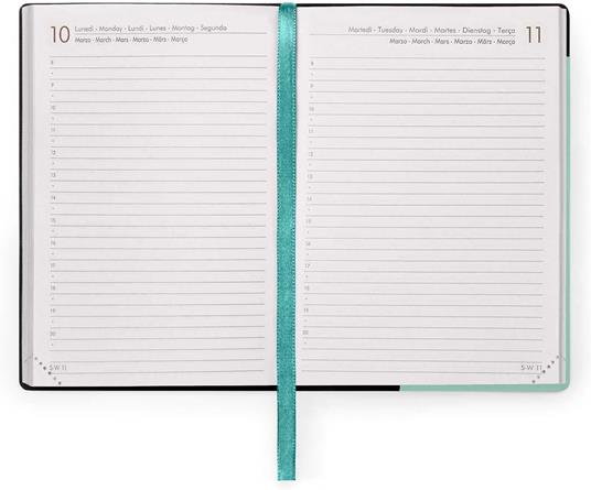 Agenda giornaliera Legami 12 Mesi - 2025 - Small Daily Diary - Milk & Mint - 3