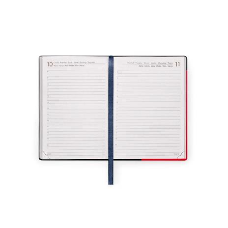 Agenda giornaliera Legami 12 Mesi - 2025 - Small Daily Diary - Radiant Red - 2