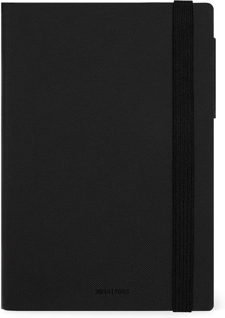 Agenda settimanale Legami 12 Mesi - 2025- Medium Weekly Diary - Black Diamond