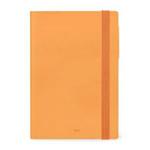 Agenda settimanale Legami 12 Mesi - 2025- Medium Weekly Diary With Notebook - Orange / Apricot Crush