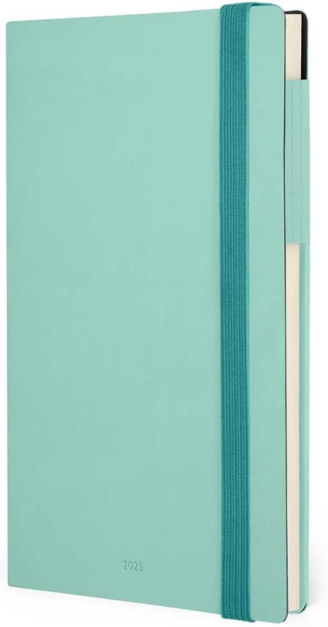 Agenda settimanale Legami 12 Mesi - 2025- Medium Weekly Diary With Notebook - Milk & Mint - 2