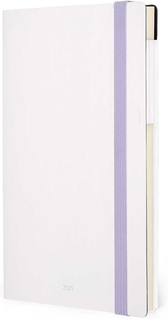 Agenda settimanale Legami 12 Mesi - 2025- Medium Weekly Diary With Notebook - Moonglow - 2