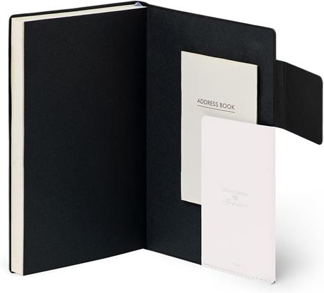 Agenda settimanale Legami 12 Mesi - 2025- Medium Weekly Diary With Notebook - Moonglow - 5