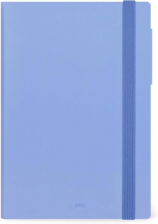 Agenda giornaliera Legami 12 Mesi - 2025 - Large Daily Diary - Cornflower