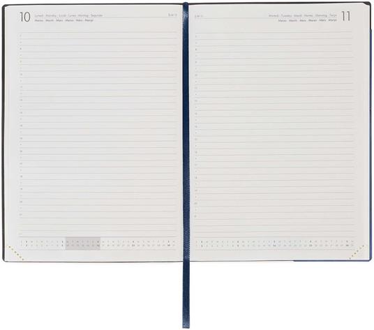 Agenda giornaliera Legami 12 Mesi - 2025 - Large Daily Diary - Blueberry - 2