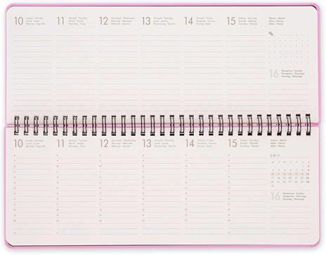 Desk Planner Legami 2025 - Bubblegum - 2