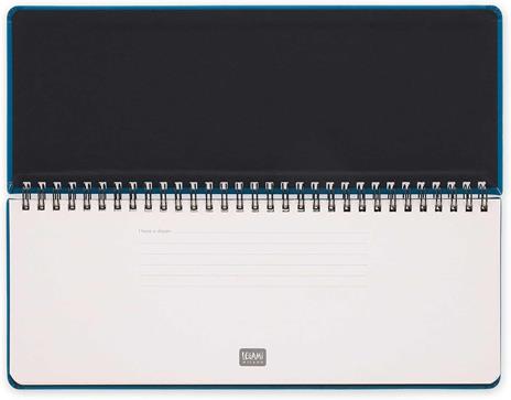 Desk Planner Legami 2025 - Desk Planner - Teal Blue - 3