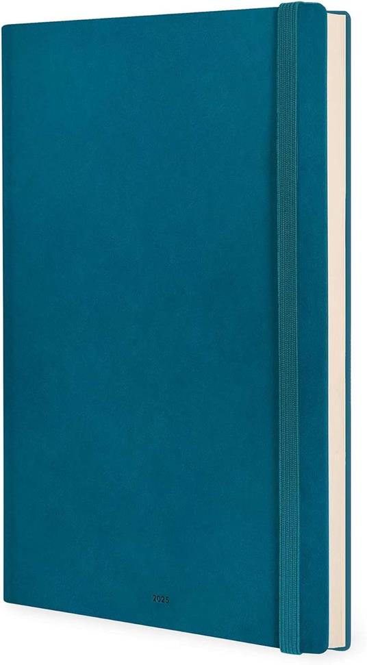 Agenda giornaliera Maxi Legami 12 Mesi - 2025 - Ma x i Daily Diary - Teal Blue - 4