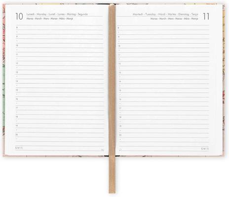 Agenda giornaliera Mini Legami 12 Mesi - 2025 - Small Photo Daily Diary - Travel - 2