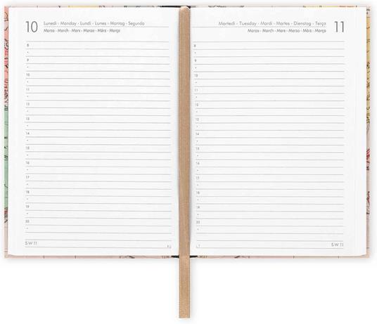 Agenda giornaliera Mini Legami 12 Mesi - 2025 - Small Photo Daily Diary - Travel - 2