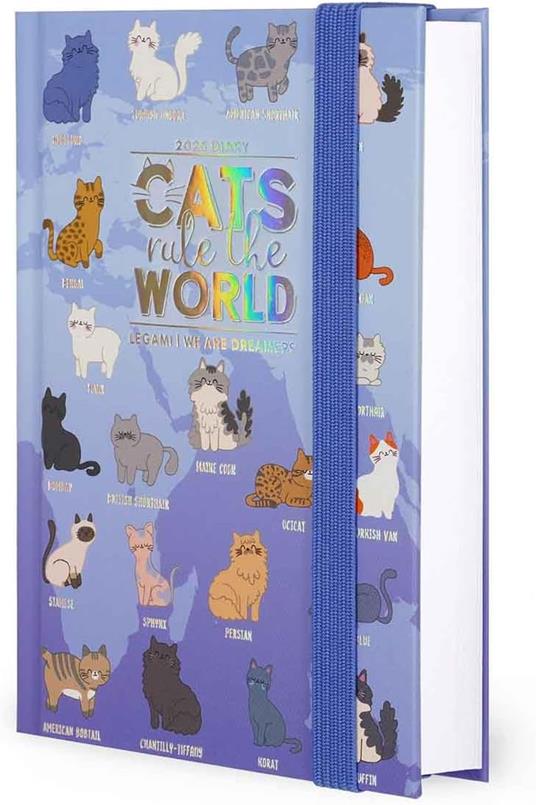 Agenda giornaliera Mini Legami 12 Mesi - 2025 - Small Photo Daily Diary  - Kitty - 4