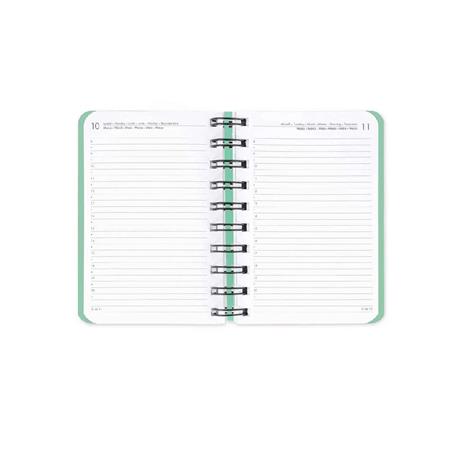 Agenda giornaliera spiralata Legami 12 Mesi - 2025  - Small Daily Spiral Bound Diary - Bee - 2