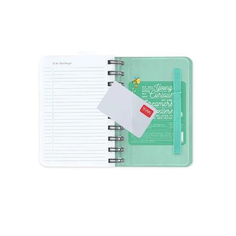 Agenda giornaliera spiralata Legami 12 Mesi - 2025  - Small Daily Spiral Bound Diary - Bee - 3