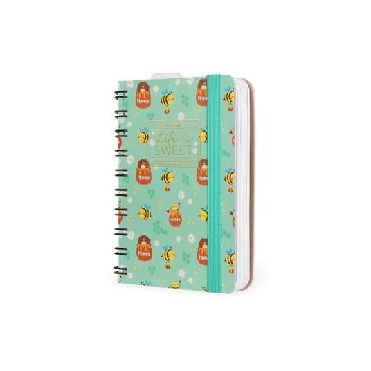 Agenda giornaliera spiralata Legami 12 Mesi - 2025  - Small Daily Spiral Bound Diary - Bee - 4