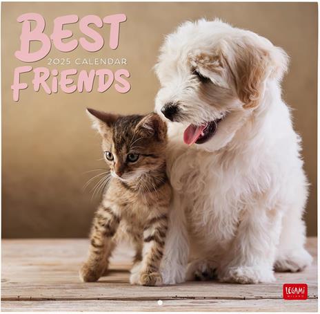 Calendario da Muro 2025 Legami - Best Friends - 30 x 29