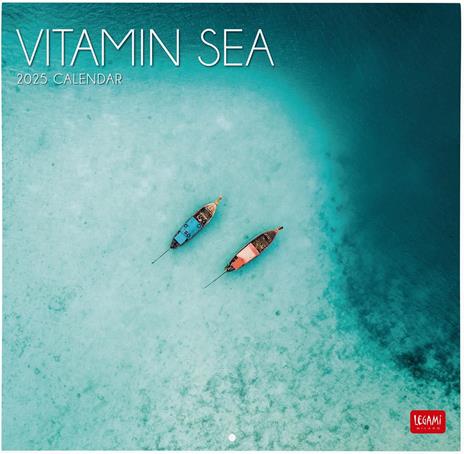 Calendario da Muro 2025 Legami - Vitamin Sea - 30 x 29