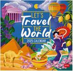 Calendario da Muro 2025 Legami - Let'S Travel The World - 30 x 29