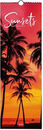 Calendario da Muro 2025 Legami - Sunsets - 16 x 49