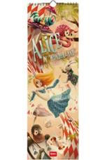 Calendario da Muro 2025 Legami - Alice Inwonderland - 16 x 49