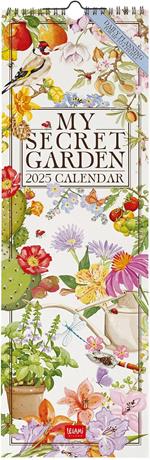 Calendario da Muro 2025 Legami - My Secret Garden - 16 x 49