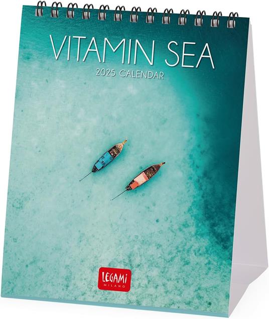 Calendario da Tavolo 2025 Legami - Vitamin Sea - 12 x 14,5