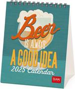 Calendario da Tavolo 2025 Legami - Beer - 12 x 14,5