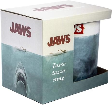 Jaws Tazza In Ceramica 320 Ml In Confezione Regalo 9X12X10 Cm - 4