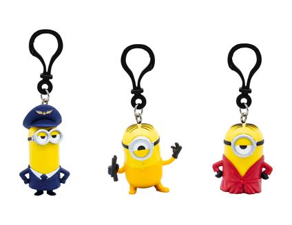 Minions 2: Clip On Con Figura 3D (Assortimento)