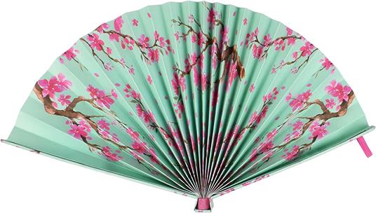 Foldable Paper Fan, Fiesta & Siesta - Flowers