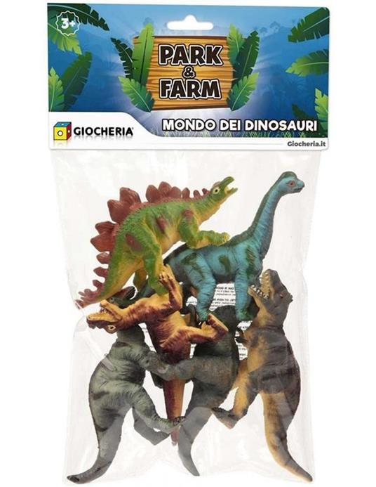 Park e Farm - Il mondo dei dinosauri 6 pezzi