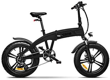 ICON.E Bici Elettrica Pieghevole Idesert-x5 250w Deep Black