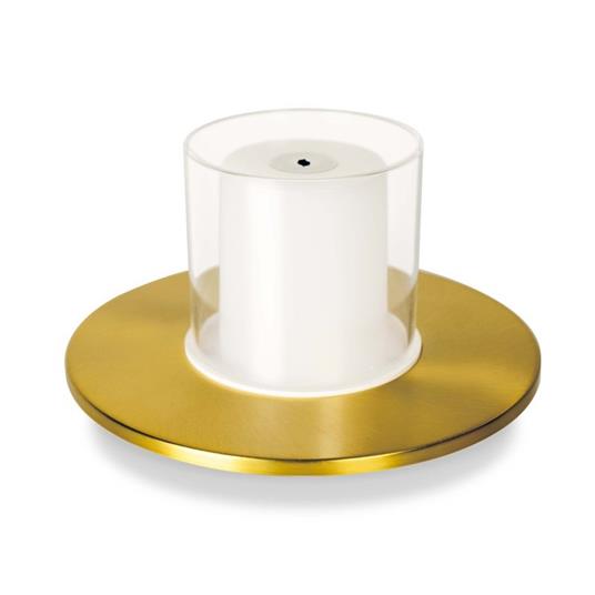 Lampada Da Tavolo Portatile Ricaricabile Con Luce Led E Sensore Gold Wd  Lifestyle