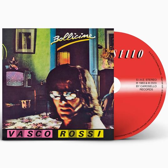 Bollicine 40^Rplay (CD + LP + 7" Vinyl + Libro Cartonato + Card QR Code) - Vinile LP + CD Audio di Vasco Rossi - 5