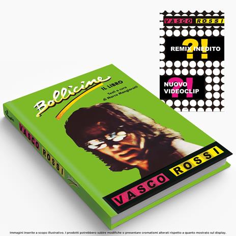 Bollicine 40^Rplay (CD + LP + 7" Vinyl + Libro Cartonato + Card QR Code) - Vinile LP + CD Audio di Vasco Rossi - 6