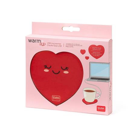 Scalda tazza USB Cuore Legami - Warm It Up Mug Warmer Heart