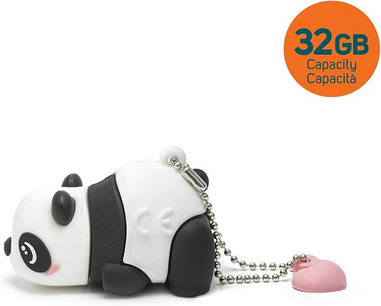 Penna Usb Drive 32 Gb - Panda - Legami - Idee regalo